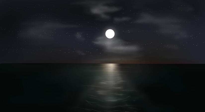 Night at sea Night at sea